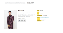 Desktop Screenshot of kavijoshi.com